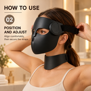Cross-border 4D Beauty Face Mask Home Wireless Remote Control Colorful Silicone Facial Mask LED Silicone Beauty Face Mask Beauty