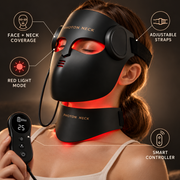 Cross-border 4D Beauty Face Mask Home Wireless Remote Control Colorful Silicone Facial Mask LED Silicone Beauty Face Mask Beauty