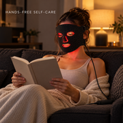 Food grade silicone beauty mask with LED photons home use beauty equipment 7 colors led face mask